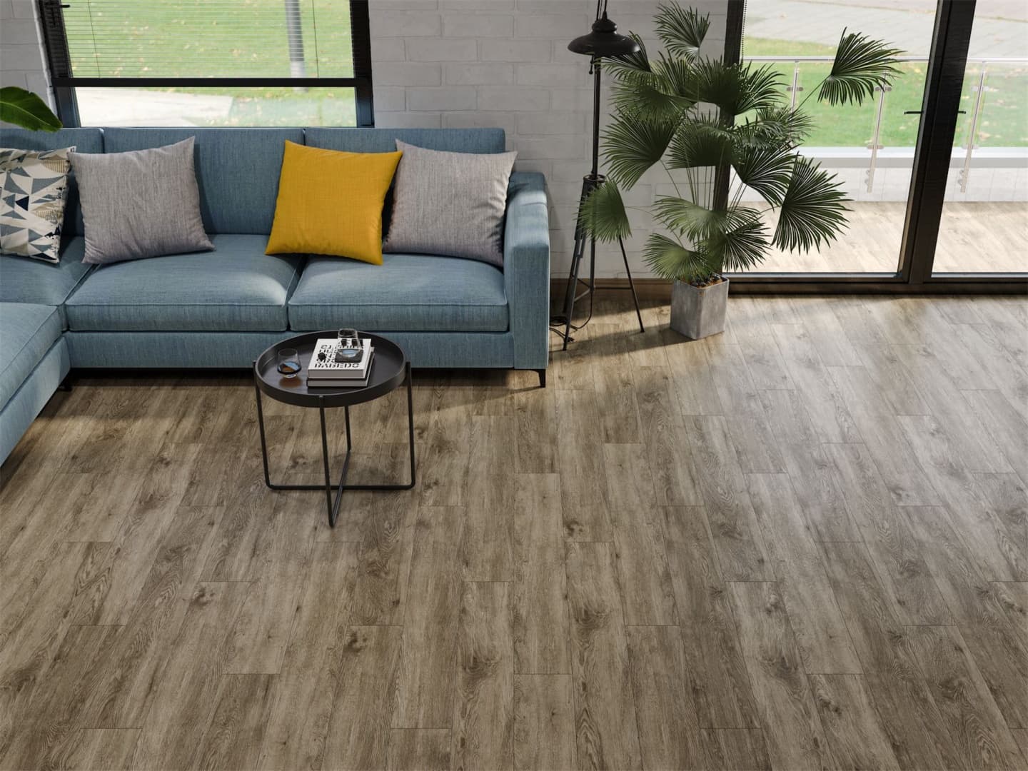 Кварц-виниловая плитка Alpine Floor Гранд Секвойя Венге Грей Eco 11-808 Мс