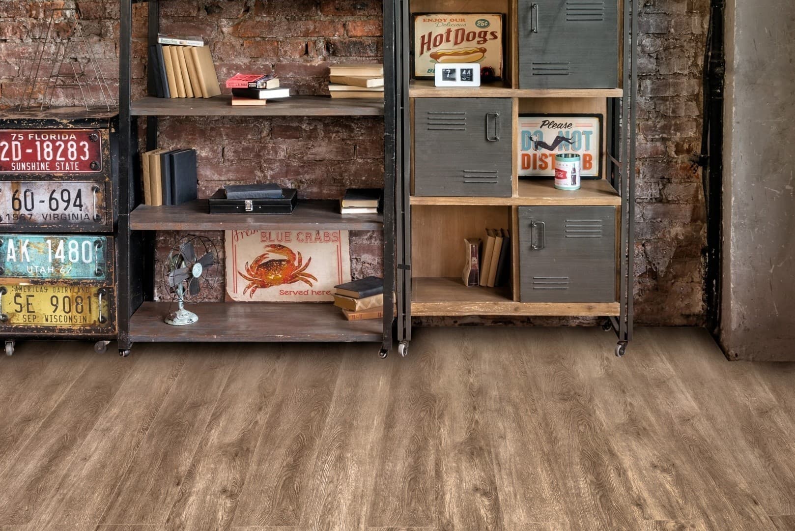 Кварц-виниловая плитка Alpine Floor Гранд Секвойя Маслина Eco 11-11