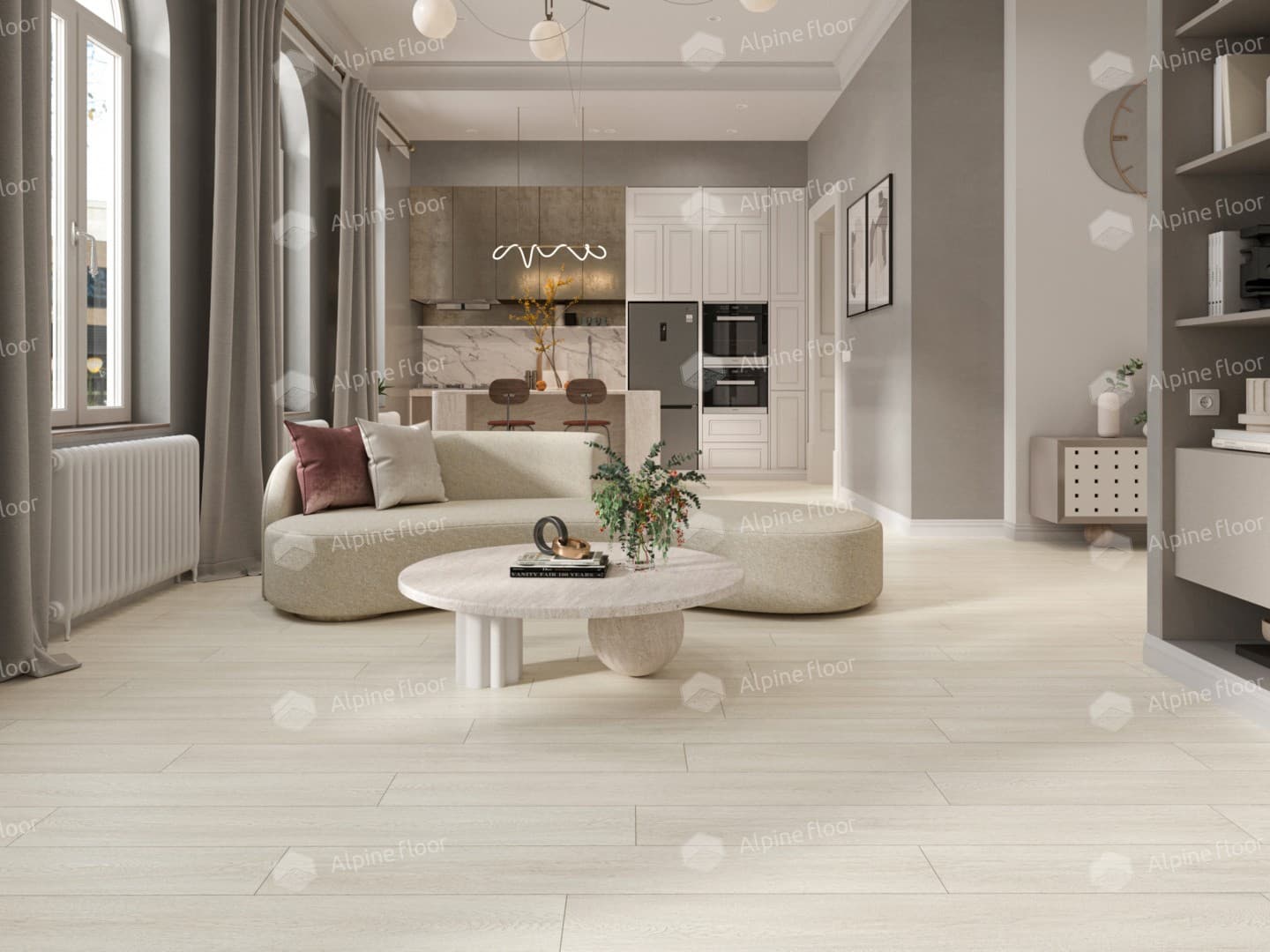 Кварц-виниловая плитка Alpine Floor Норвежский Лес Eco 9-1