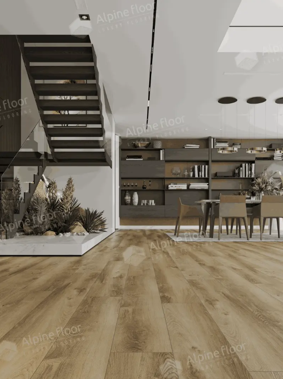 Кварц-виниловая плитка Alpine Floor Eco 24-5 Дуб Сирена