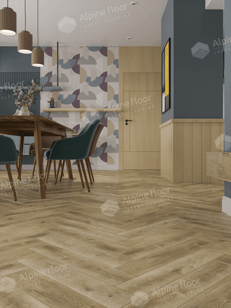 Виниловая плитка Alpine Floor Eco 16-34 Дуб Кастор