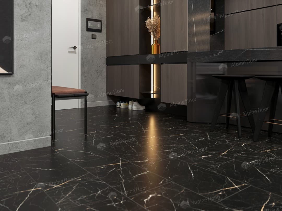 Кварц-виниловая плитка Alpine Floor Неро Eco 4-27