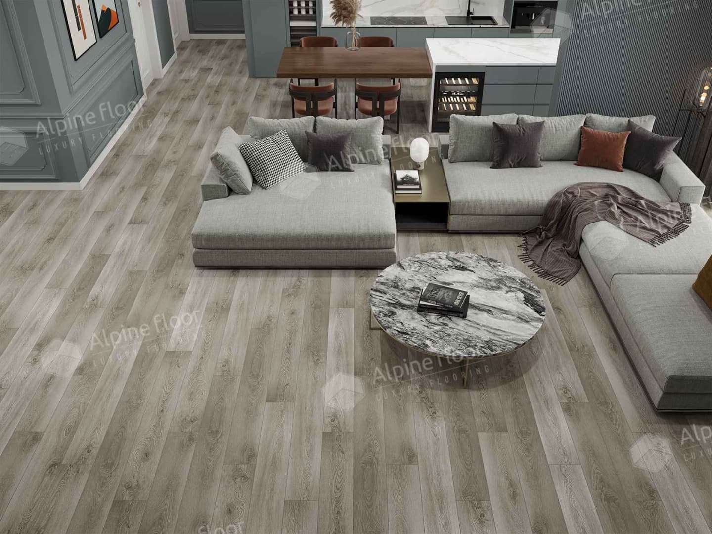 Виниловая плитка Alpine Floor Eco 11-1302 Квебек