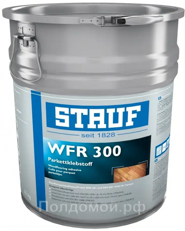 Клей Однокомпонентный На Основе Искусственных Смол Stauf Wfr-300 P 25кг