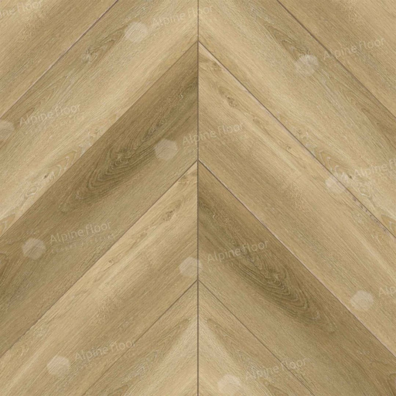 Кварц-виниловая плитка Alpine Floor Eco 18-17 Grazioso Chevron
