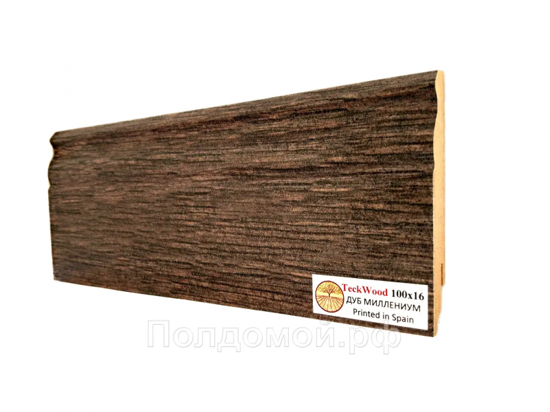 Плинтус МДФ Teckwood Дуб Миллениум (Oak Millennium)