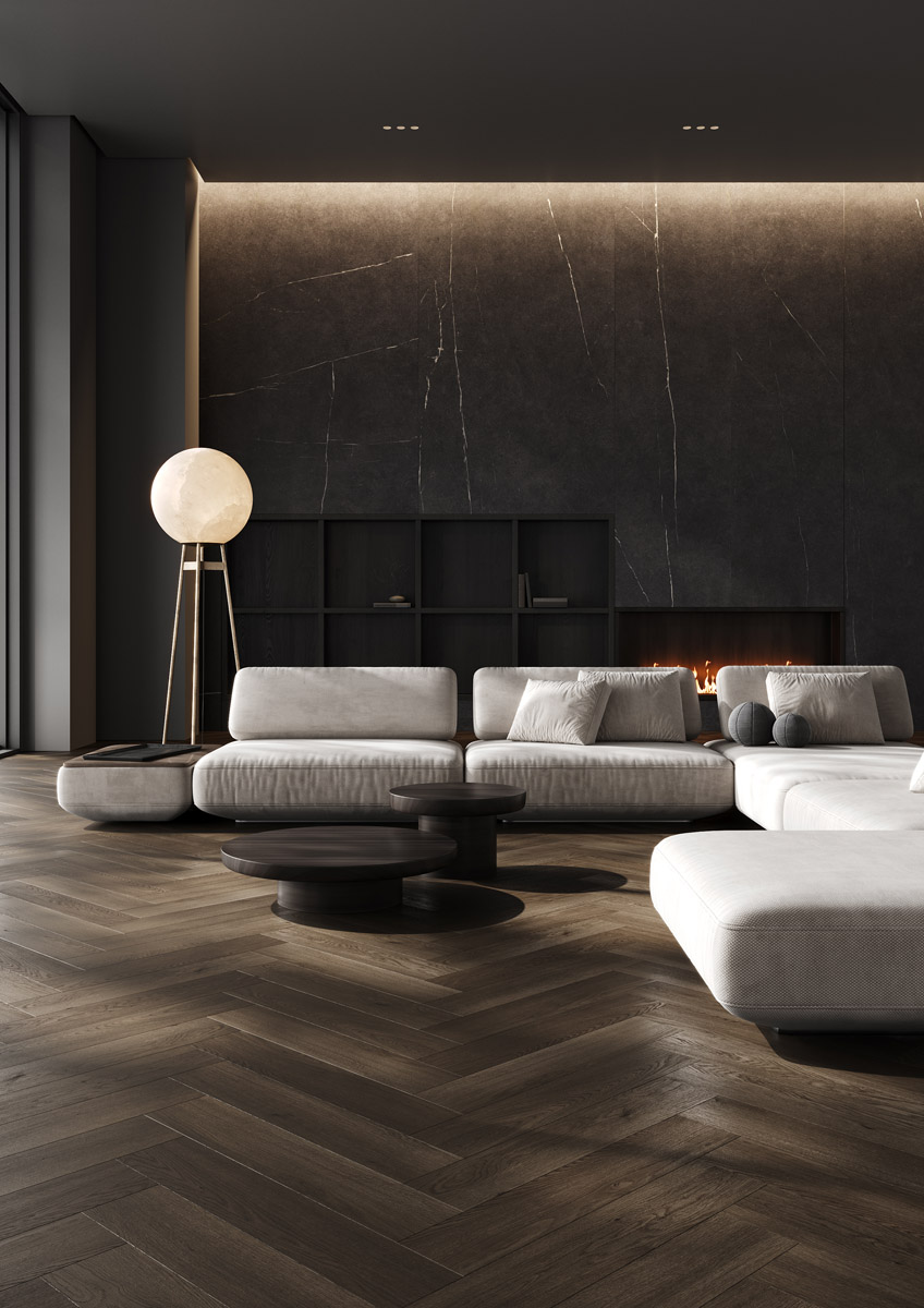 Кварц-виниловый ламинат Fargo Bevel Parquet 33-2123-57 Дуб Бали