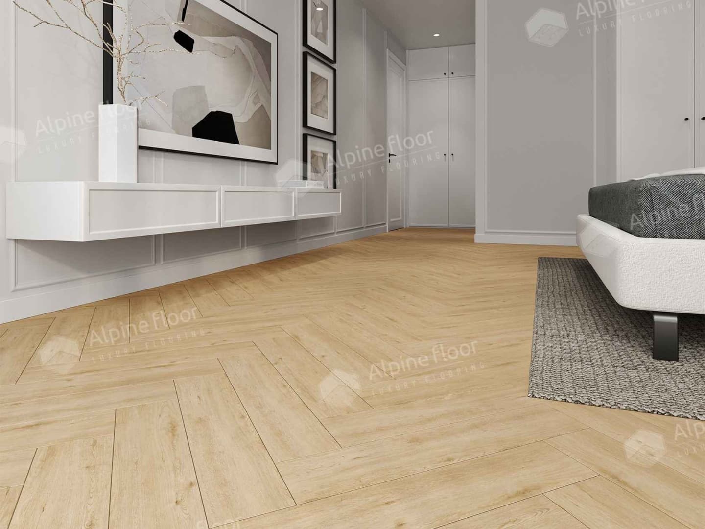 Виниловая плитка Alpine Floor Eco 16-26 Дуб Лесат
