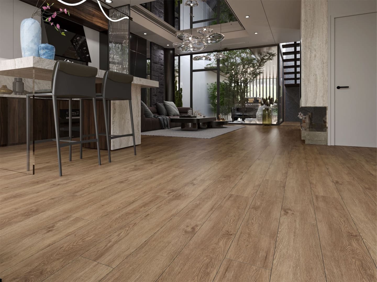Кварц-виниловая плитка Alpine Floor Гранд Секвойя Гевуина Eco 11-7
