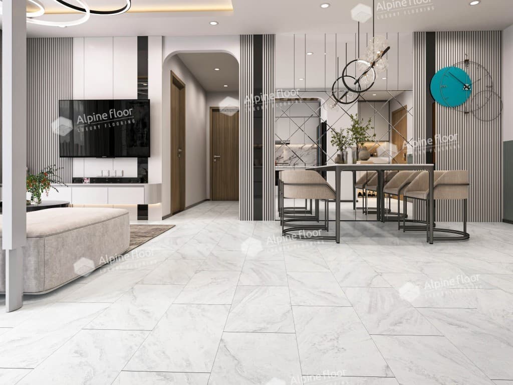 Кварц-виниловая плитка Alpine Floor Вердон Eco 4-17