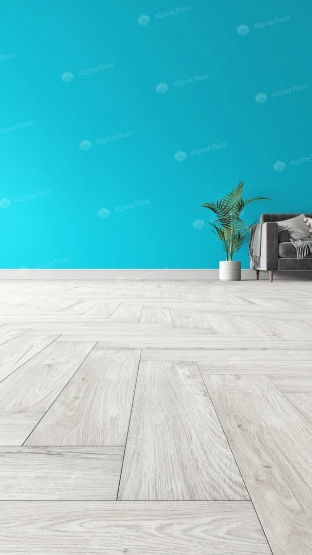 Кварц-виниловая плитка Alpine Floor Снежный Eco 13-11