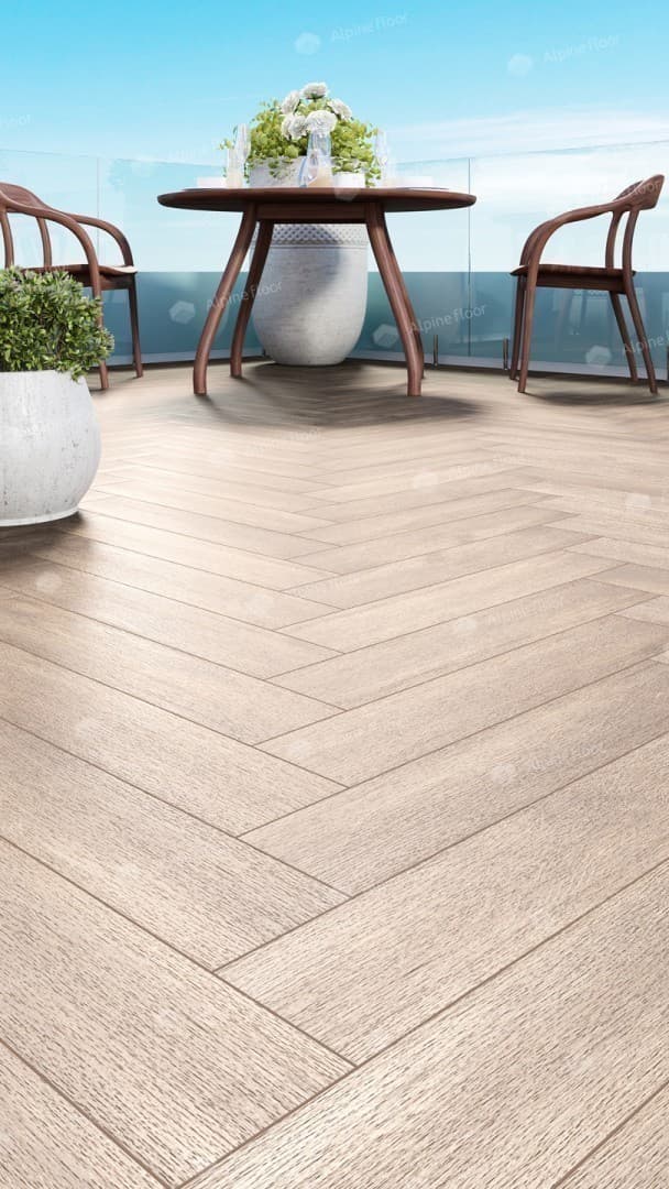 Виниловая плитка Alpine Floor Есо 16-10 Макадамия