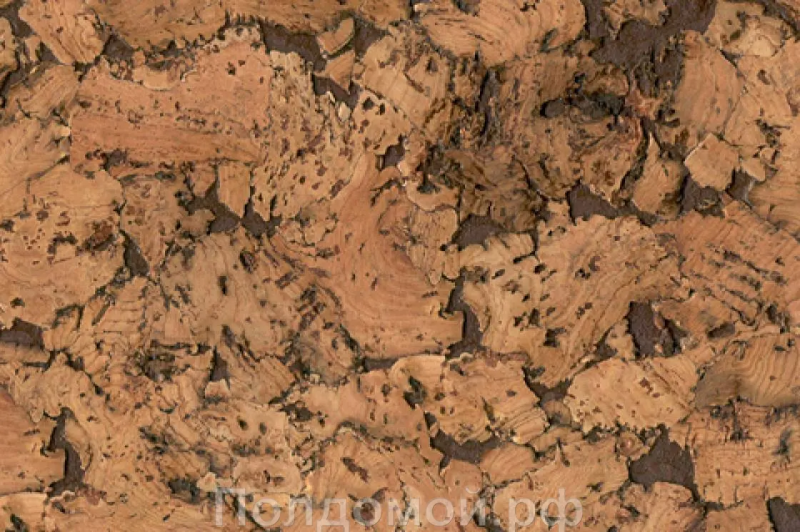 Настенное пробковое покрытие Corkstyle Monte Brown