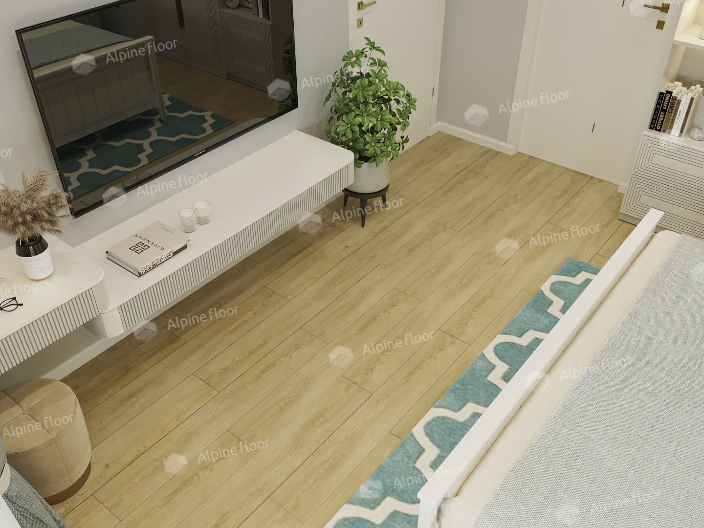 Кварц-виниловая плитка Alpine Floor Ясень Есо 135-6 Тис
