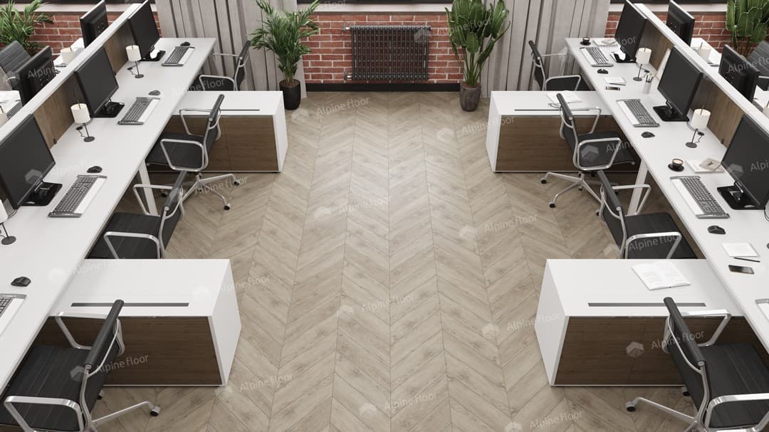 Виниловая плитка Alpine Floor Eco 20-11 Карите Chevron