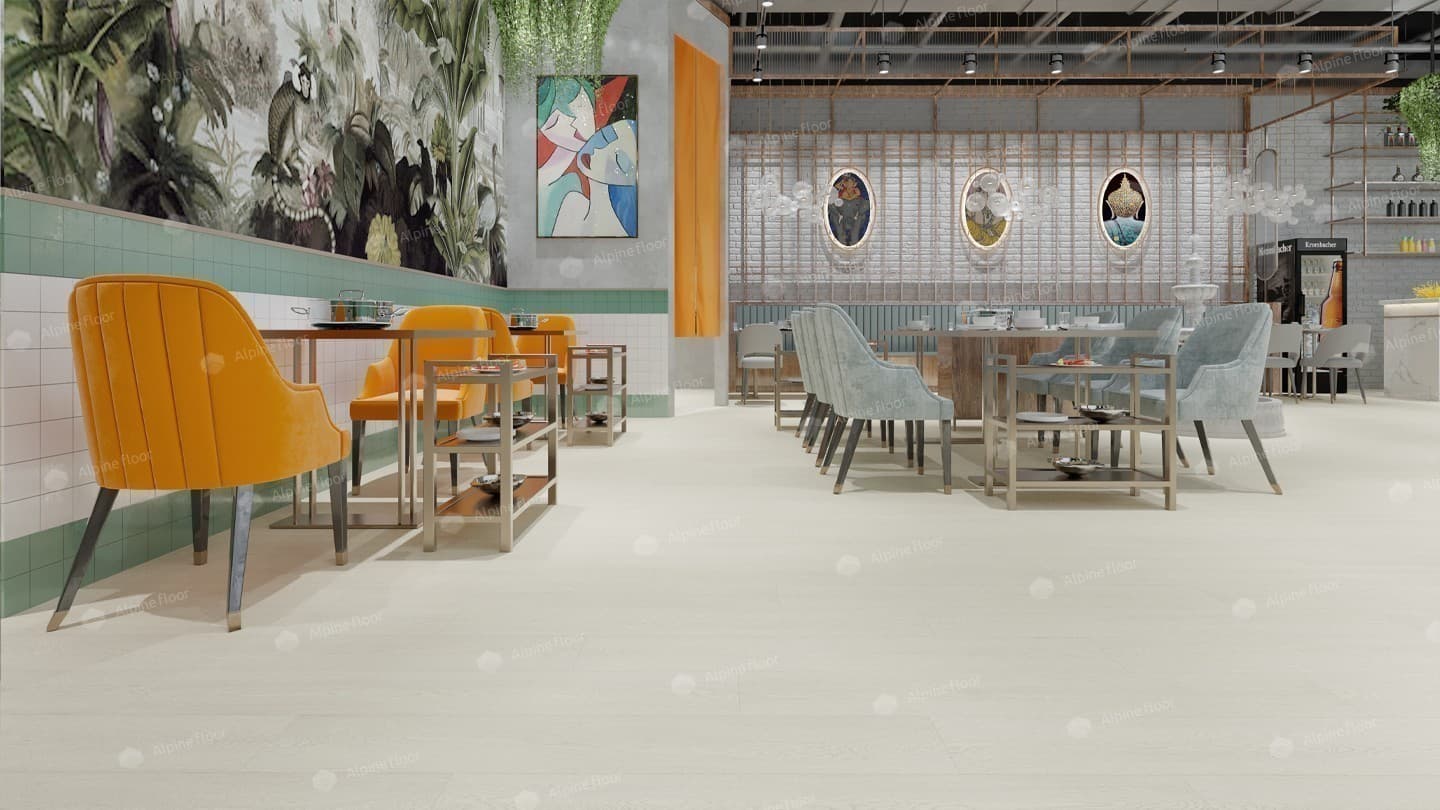 Кварц-виниловая плитка Alpine Floor Зимний Лес Eco 9-5