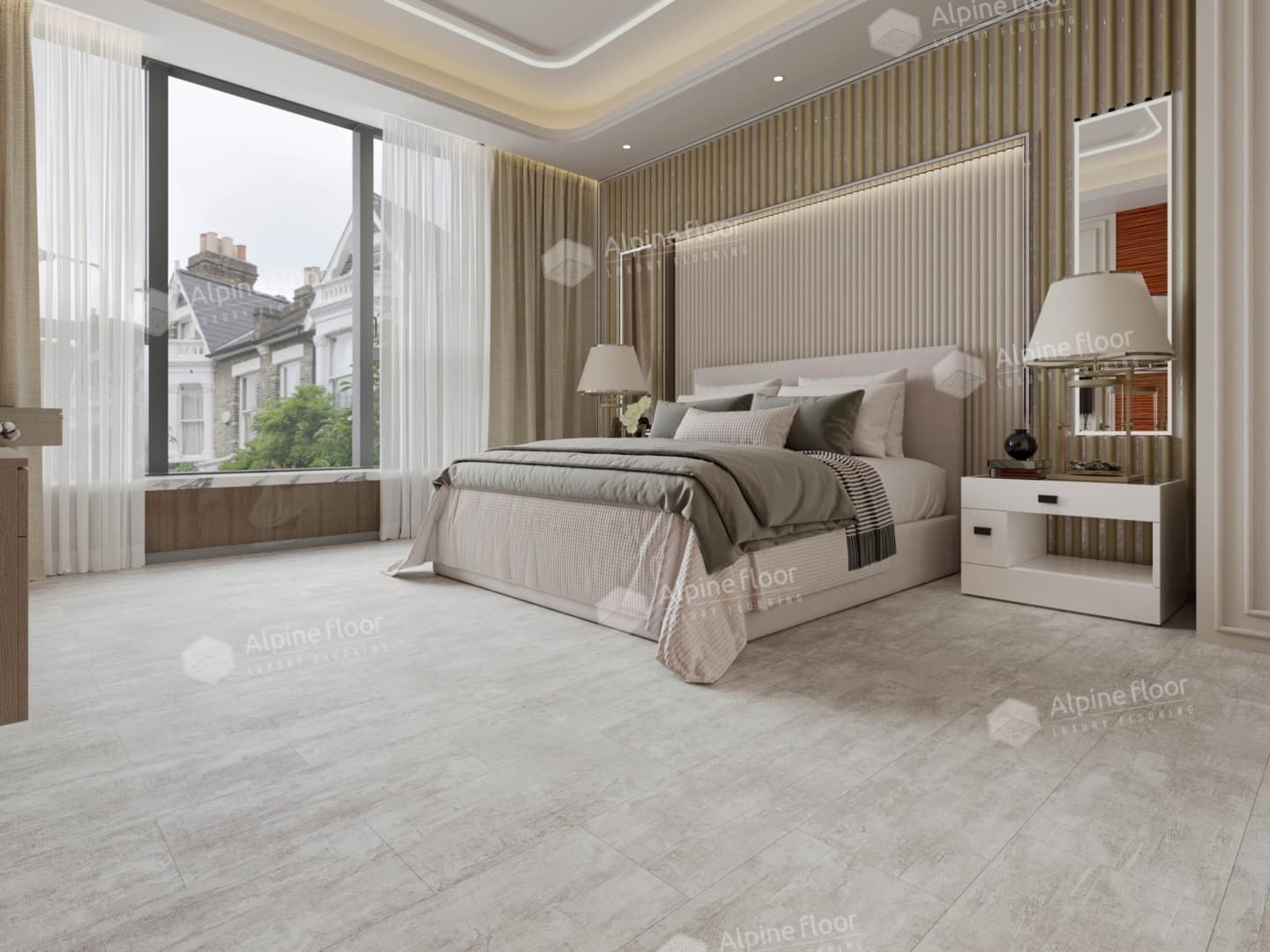 Кварц-виниловая плитка Alpine Floor Ратленд Eco 4-6