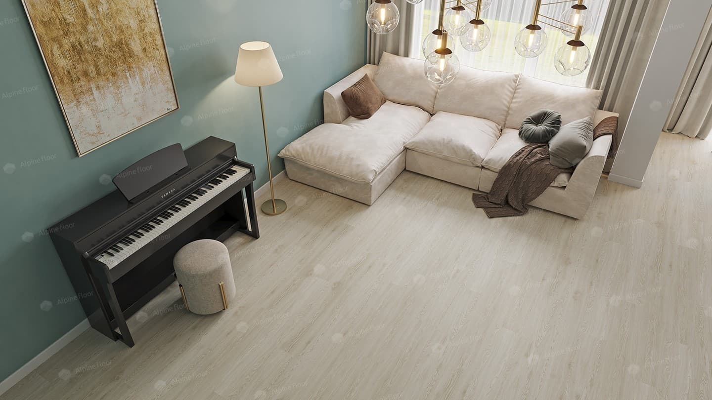 Кварц-виниловая плитка Alpine Floor Модерато Eco 14-11