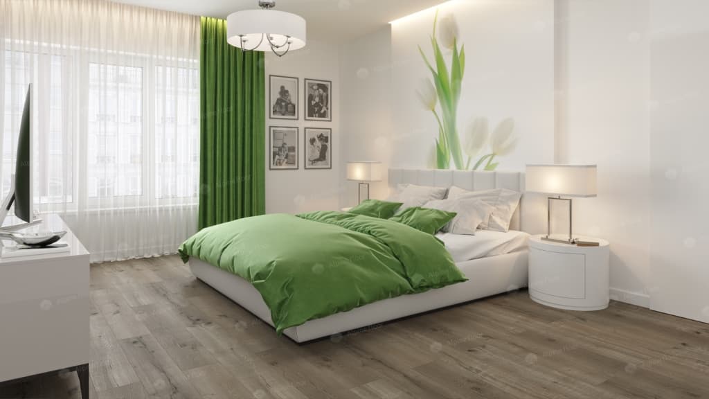 Кварц-виниловая плитка Alpine Floor Дуб Verdan Eco 2-4