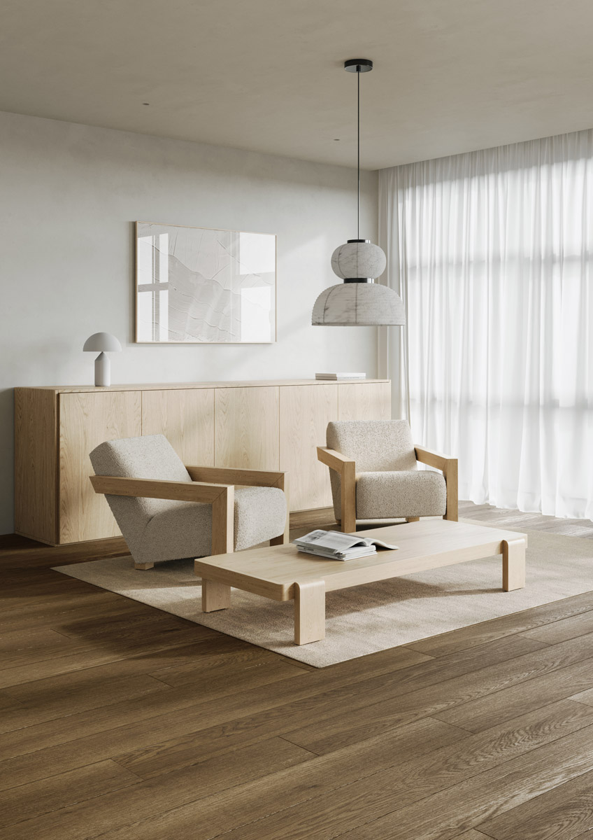 Кварц-виниловый ламинат Fargo Bevel 50-2123-40 Дуб Кастилия