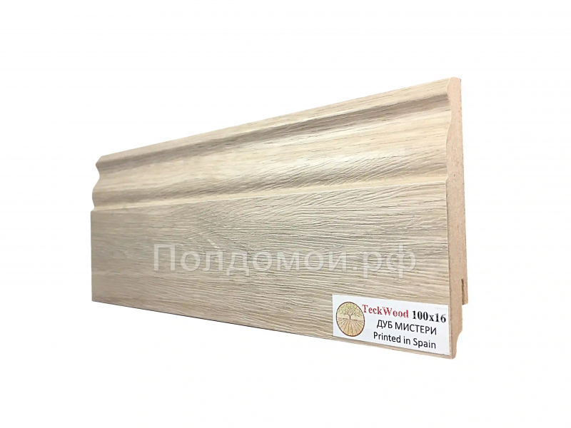 Плинтус МДФ Teckwood Дуб Мистери