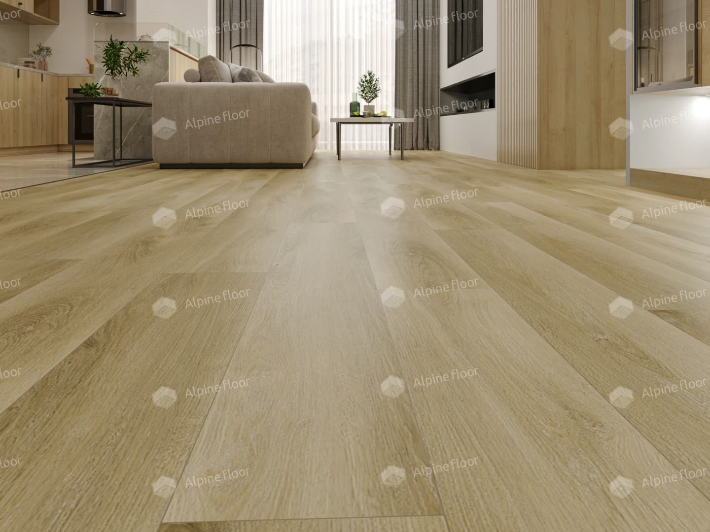 Кварц-виниловая плитка Alpine Floor Баварский Лес Eco 9-12