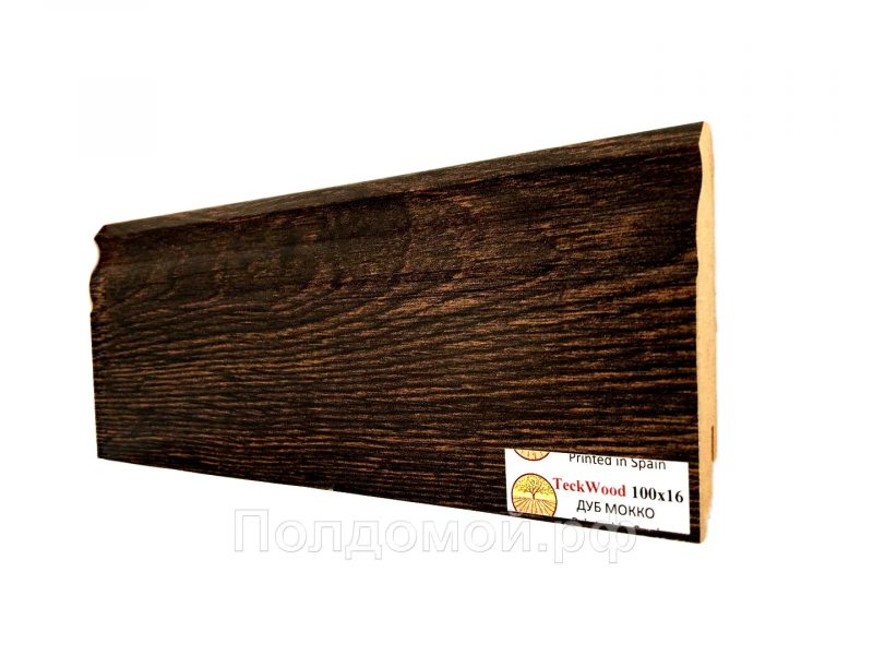 Плинтус МДФ Teckwood Дуб Мокко (Oak Mocco)