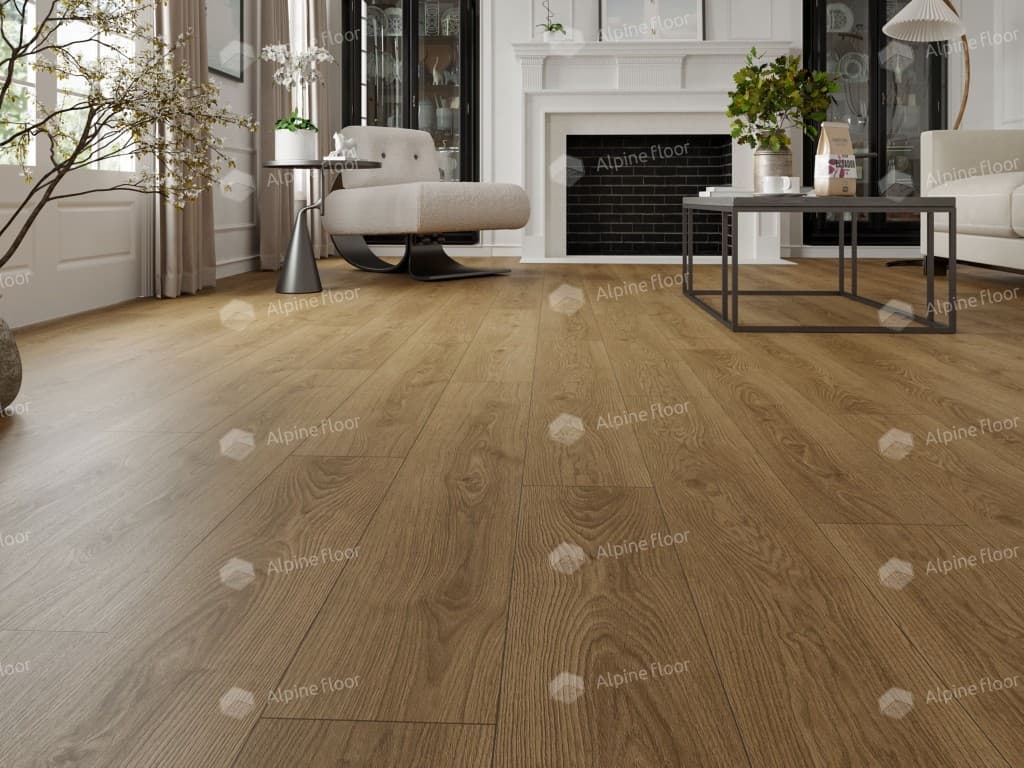 Кварц-виниловая плитка Alpine Floor Аллегро Eco 14-101