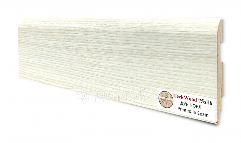 Плинтус МДФ Teckwood Дуб Нобл