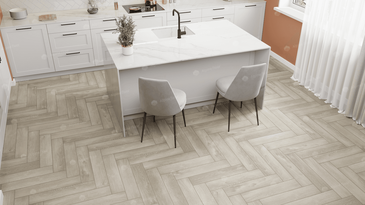 Кварц-виниловая плитка Alpine Floor Eco 19-1 Дуб Фантазия
