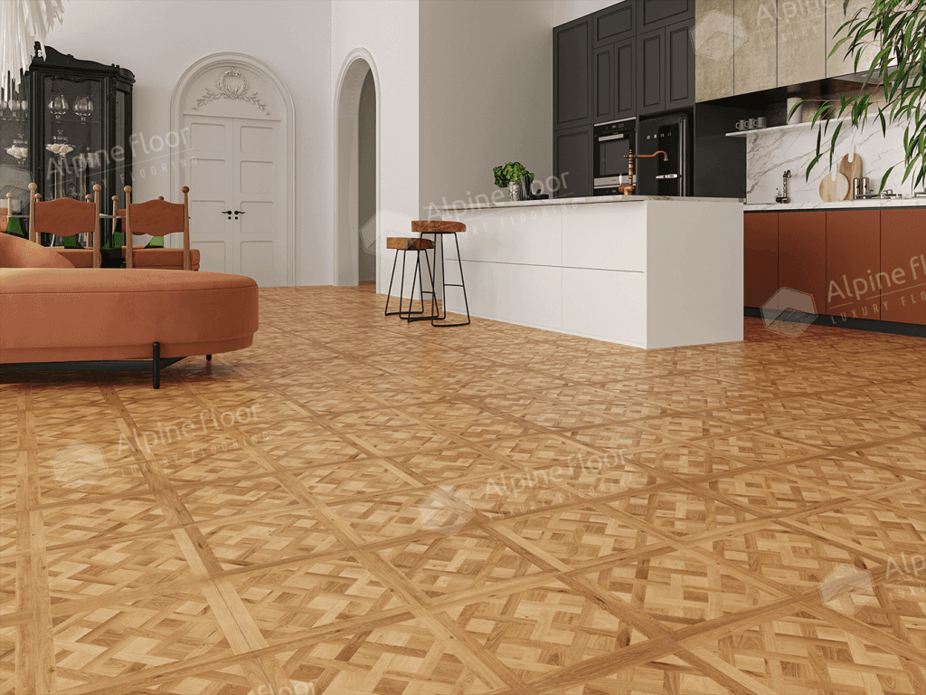 Кварц-виниловая плитка Alpine Floor Eco 25-2 Лувр