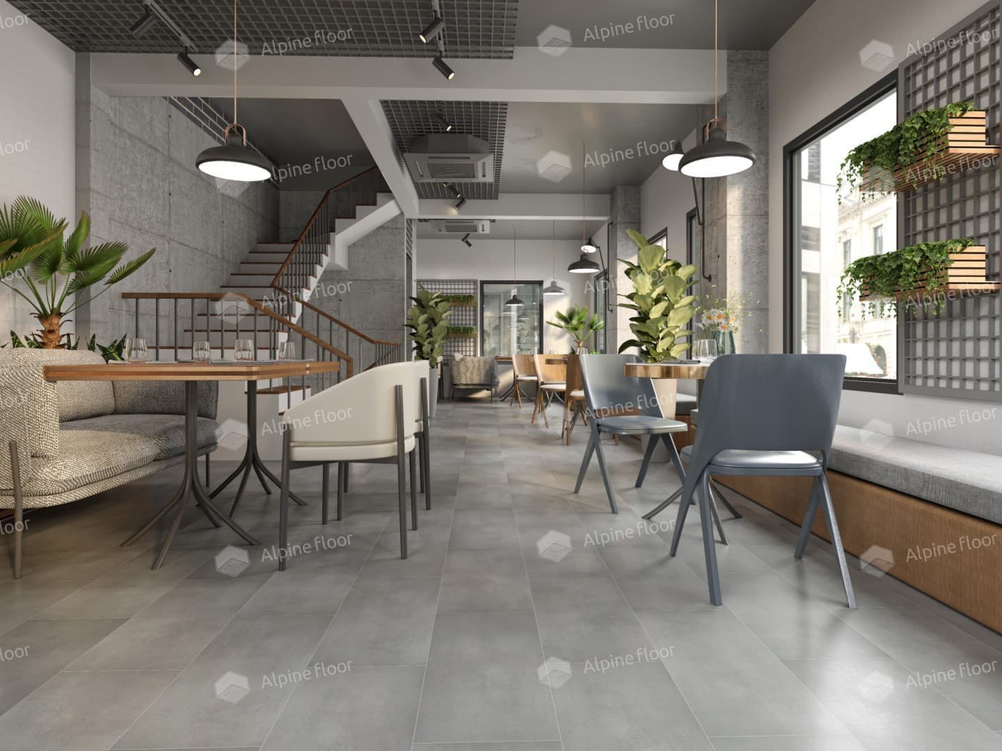 Виниловая плитка Alpine Floor Есо 15-10 Бристоль