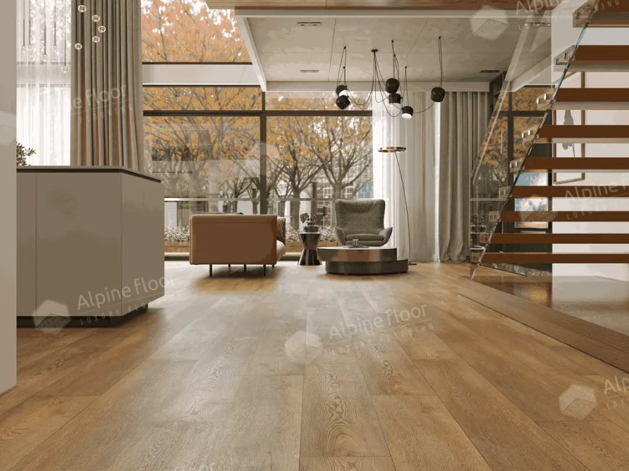 Кварц-виниловая плитка Alpine Floor Eco 24-2 Дуб Модерн