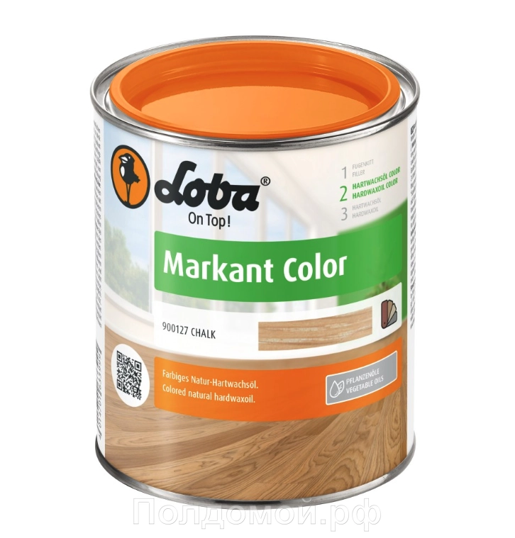 Масло-Воск Lobasol Markant Color 0,75л