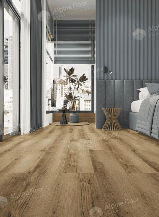 Кварц-виниловая плитка Alpine Floor Eco 24-8 Дуб Эскейп