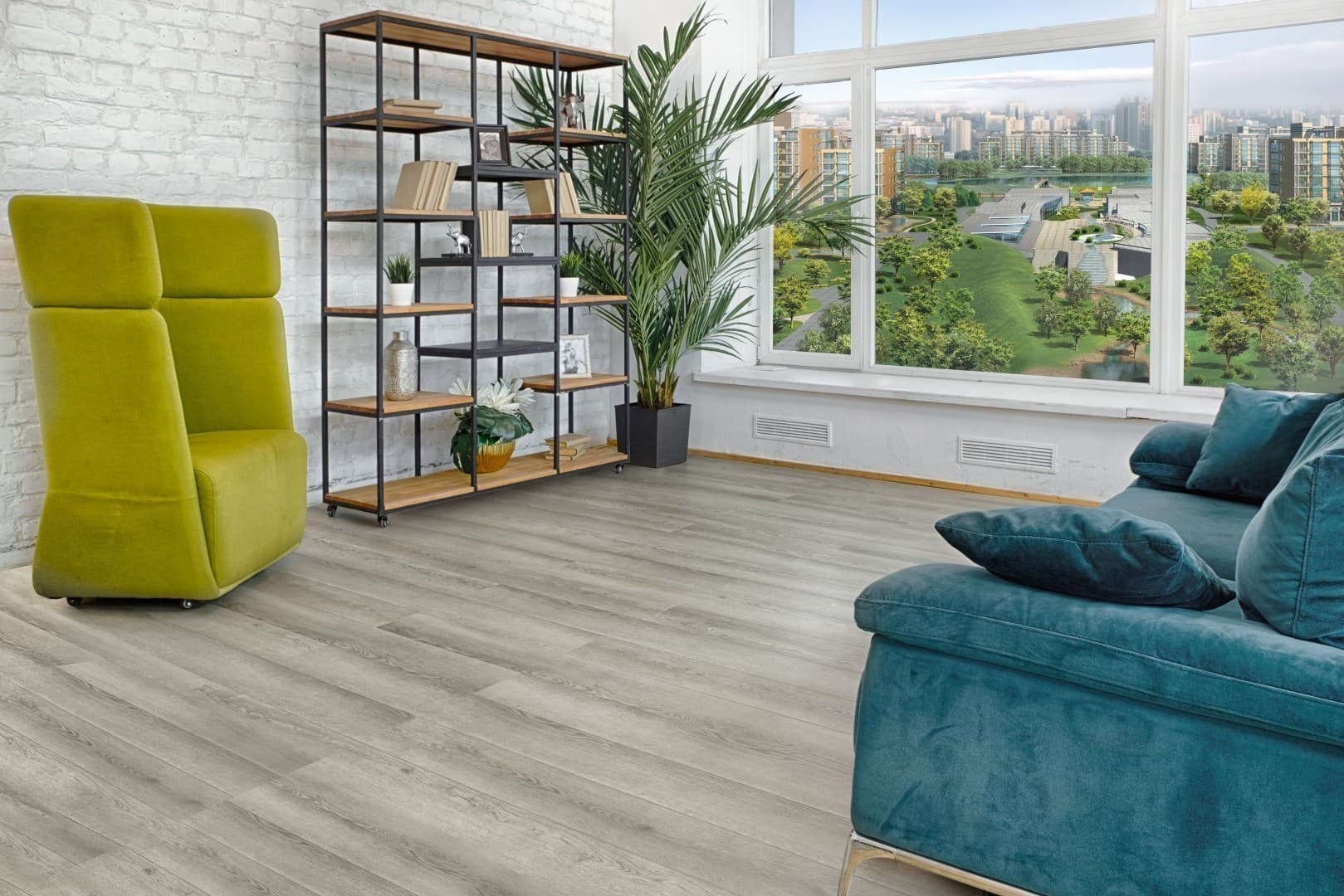 Кварц-виниловая плитка Alpine Floor Гранд Секвойя Каунда Eco 11-14