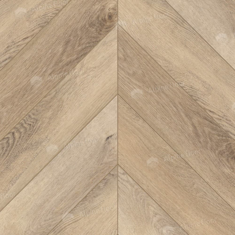 Виниловая плитка Alpine Floor Eco 20-6 Дуб Синистра Chevron