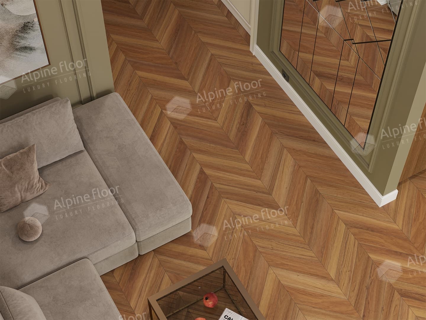 Ламинат Alpine Floor LF109-08 Дуб Этна