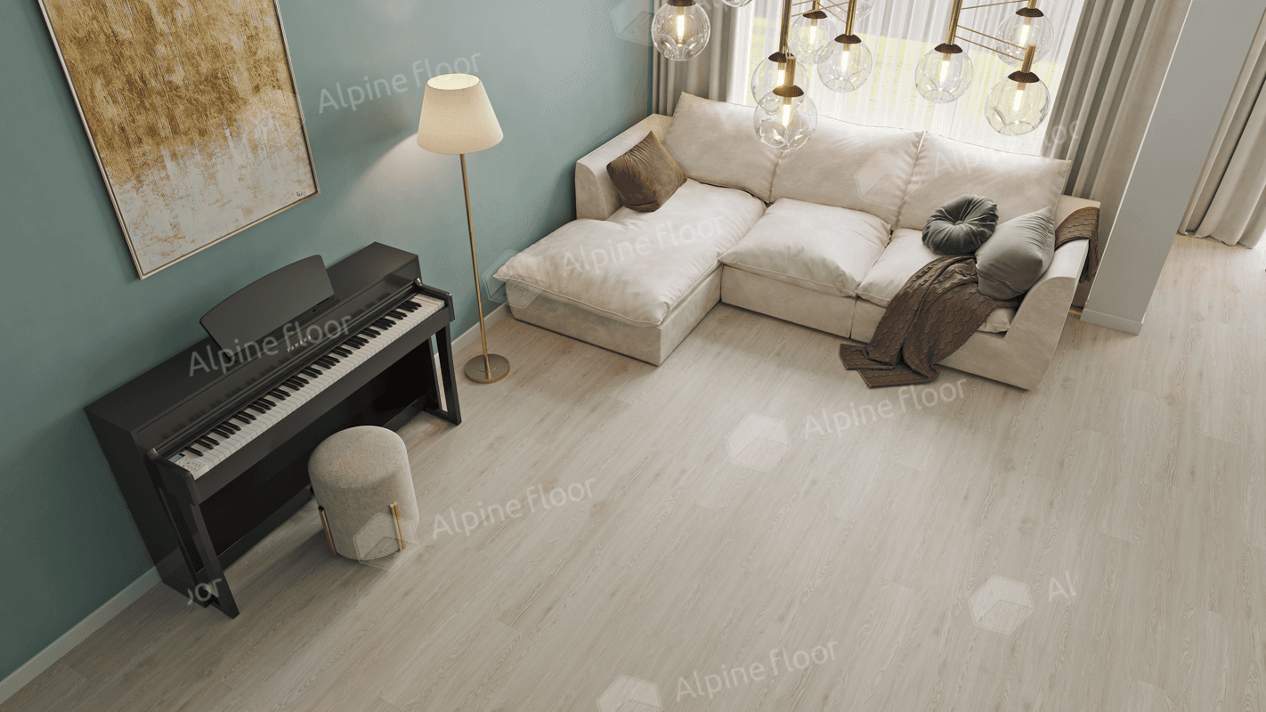 Кварц-виниловая плитка Alpine Floor Модерато Eco 14-1101