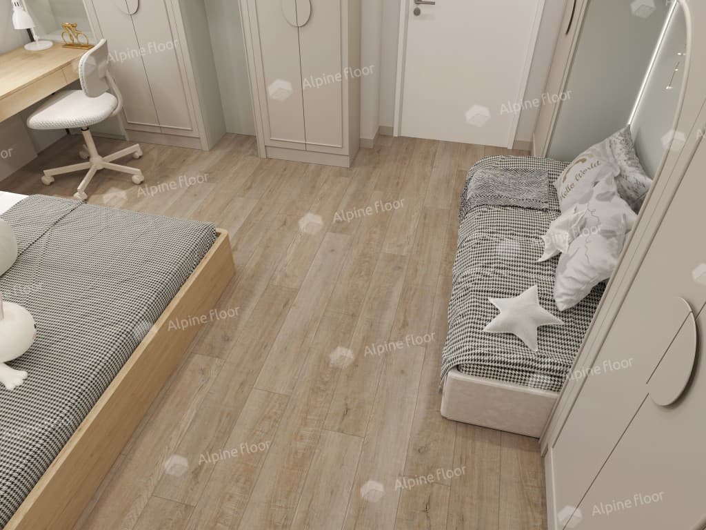 Виниловая плитка Alpine Floor Дуб Амбер Eco 5-39