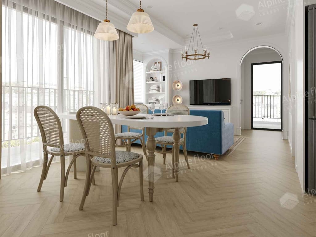 Виниловая плитка Alpine Floor Eco 16-25 Дуб Денеб