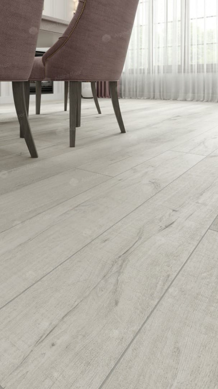Кварц-виниловая плитка Alpine Floor Дуб Слоновая Кость Eco 7-17 Aba