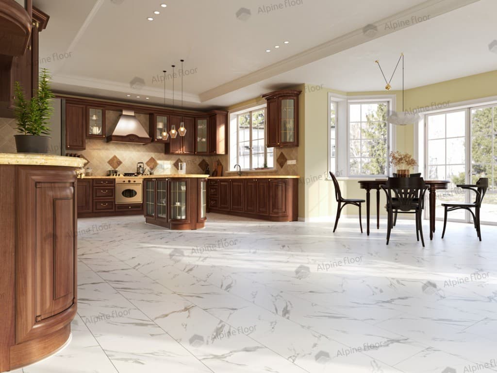 Кварц-виниловая плитка Alpine Floor Делмар Eco 4-25
