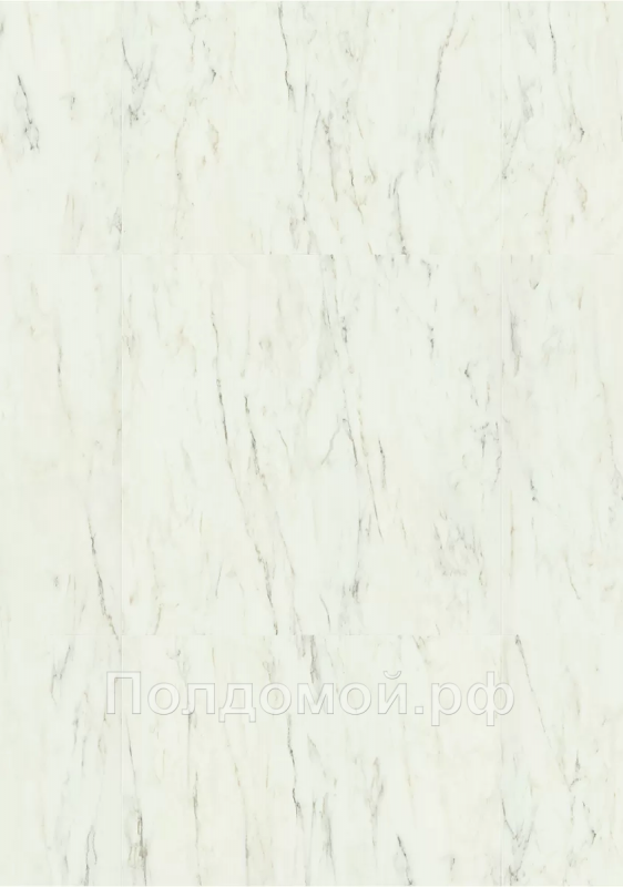 Виниловый ламинат Quick Step Blush Мрамор Белый Лунный Sgtc20305