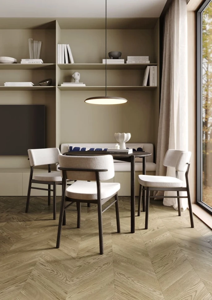 Кварц-виниловый паркет Quartz Parquet 99-419 Дуб Карельский