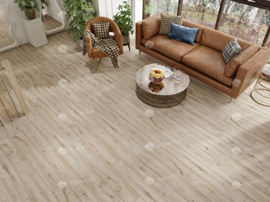 Кварц-виниловая плитка Alpine Floor Прэсто Eco 14-801