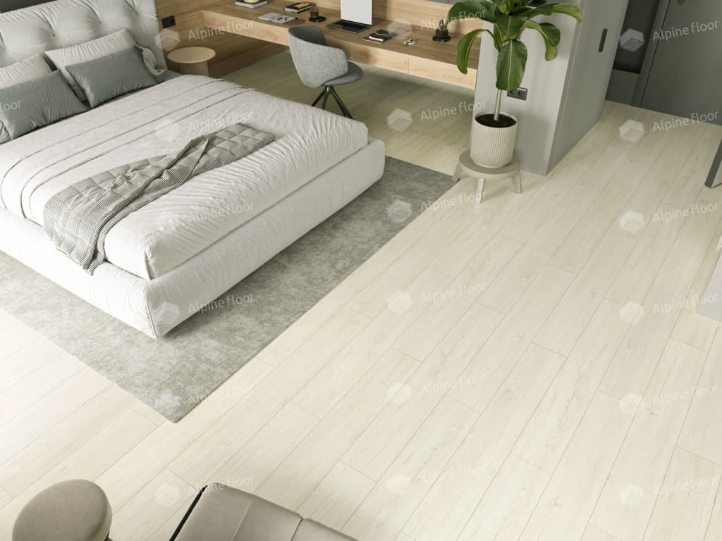 Кварц-виниловая плитка Alpine Floor Секвойя Медовая Есо 6-7