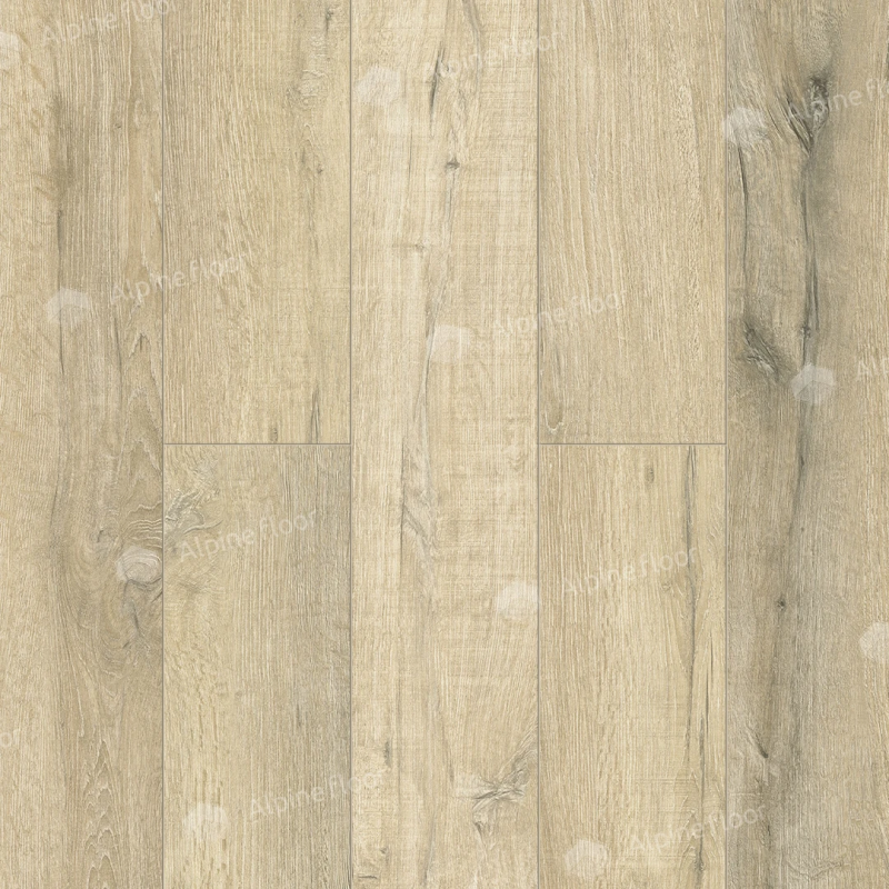 Кварц-виниловая плитка Alpine Floor Дуб Сливочный Eco 7-19 Aba