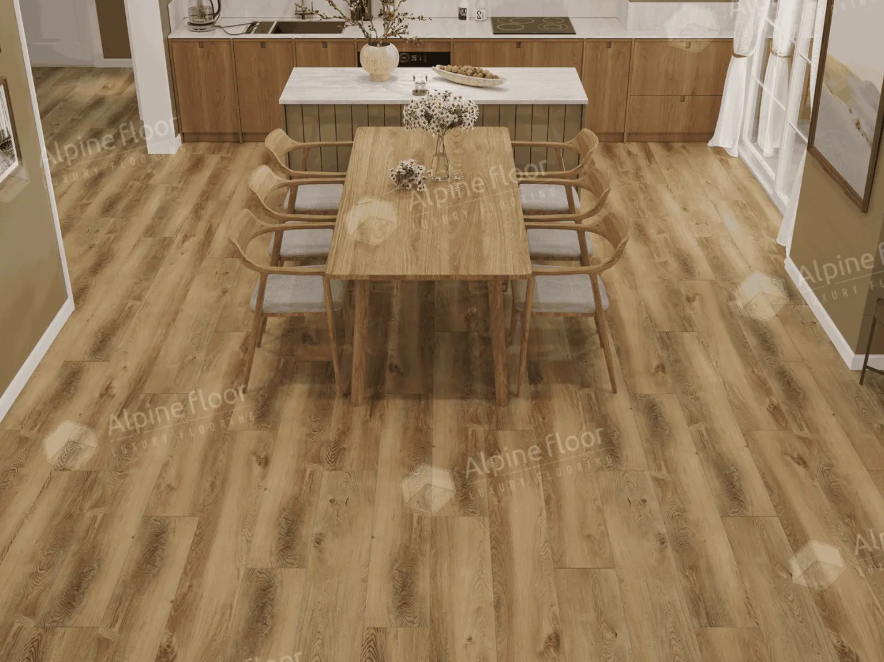 Кварц-виниловая плитка Alpine Floor Eco 24-6 Дуб Дюна