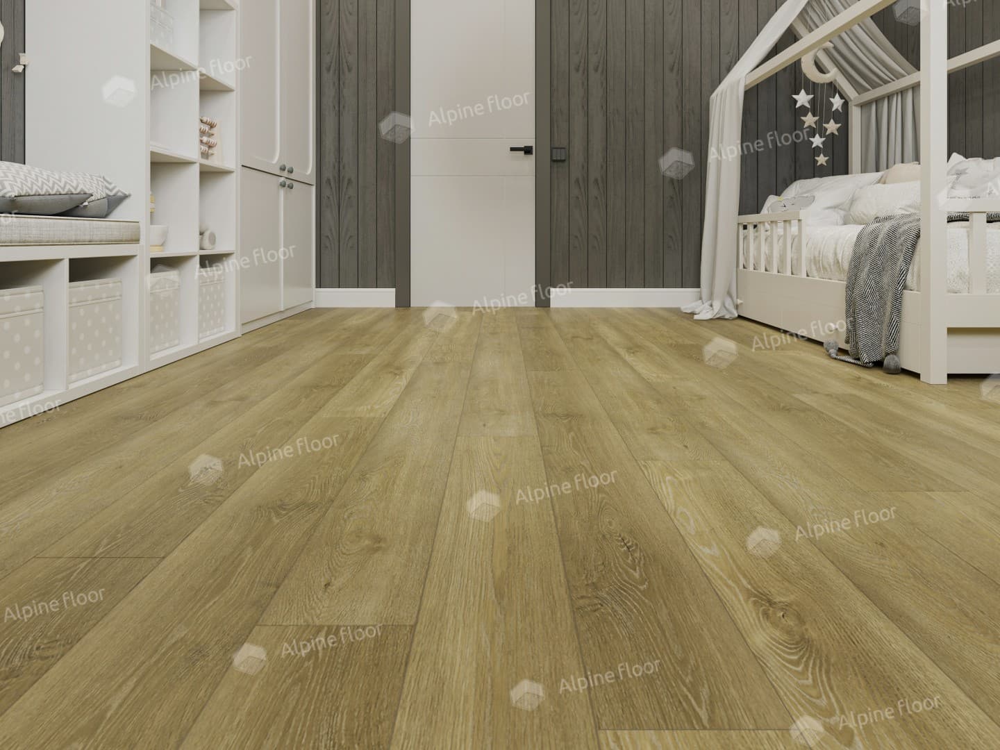 Кварц-виниловая плитка Alpine Floor Eco 141-8 Mc Бук